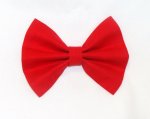 Etsy Red Hair Bow Clip