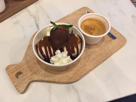 drip affogato bar, ice cream, coffee, best frozen desserts new orleans
