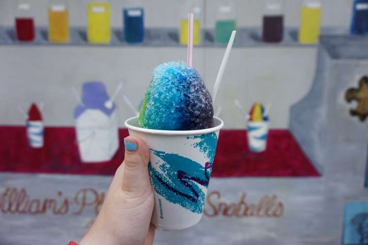 New Orleans Plum Street snoball.